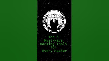 Top 5 Must-Have Hacking Tools for Every Hacker ⚡💻 #hackers  #cybersecurity  #ethicalhacking