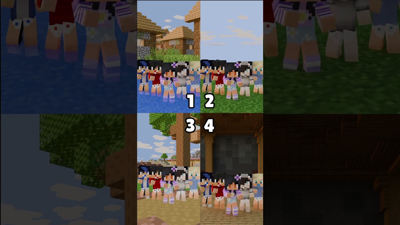 Aphmau And The Gang Baby Grown Up Dance GRID