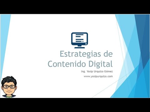 Estrategias de Contenido Digital | Plataformas Digitales