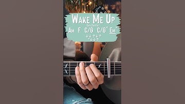 Thumbnail of Wake Me Up Avicii Guitar Tutorial // Wake Me Up Guitar Lesson #shorts