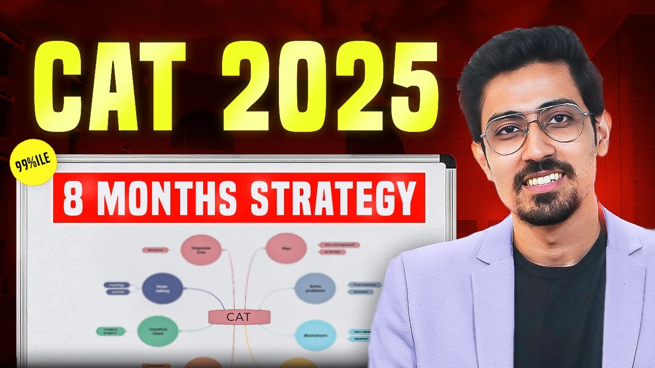 CAT 2025 Preparation Strategy ️ 8 MONTHS detailed timetable for ...