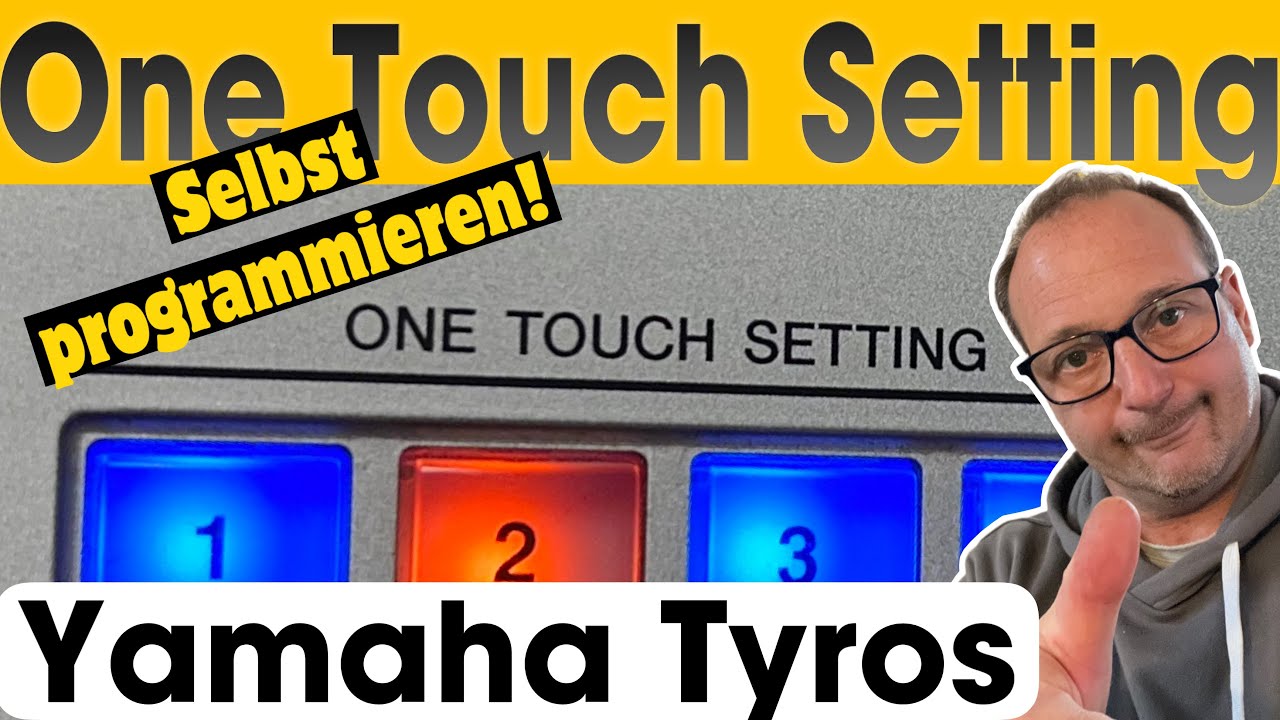 Yamaha Tyros - OTS - eigene One Touch Settings programmieren!