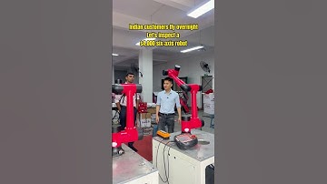 Industrial robot.#spraying #automobile #palletizing #stacking #column #factory #factory #peeling