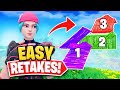 The BEST High Ground Retakes For Beginners! (EASY RETAKE TUTORIAL!) - Fortnite Tips &amp; Tricks