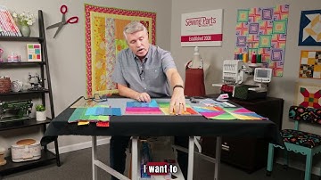 Tutorial voor het maken van een Rail Fence Twist Quiltblok!