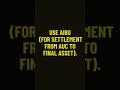 SAP Asset Accounting Explained: AUC Settlement to Final Asset #shorts #youtubeshorts