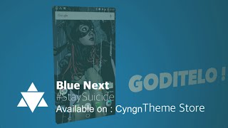[PROMO] BLUE NEXT - Cyanogen Theme Store screenshot 4