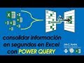 consolidar información en segundos en Excel con power query | Excel Aprende