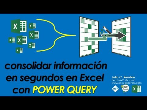 consolidar información en segundos en Excel con power query | Excel Aprende