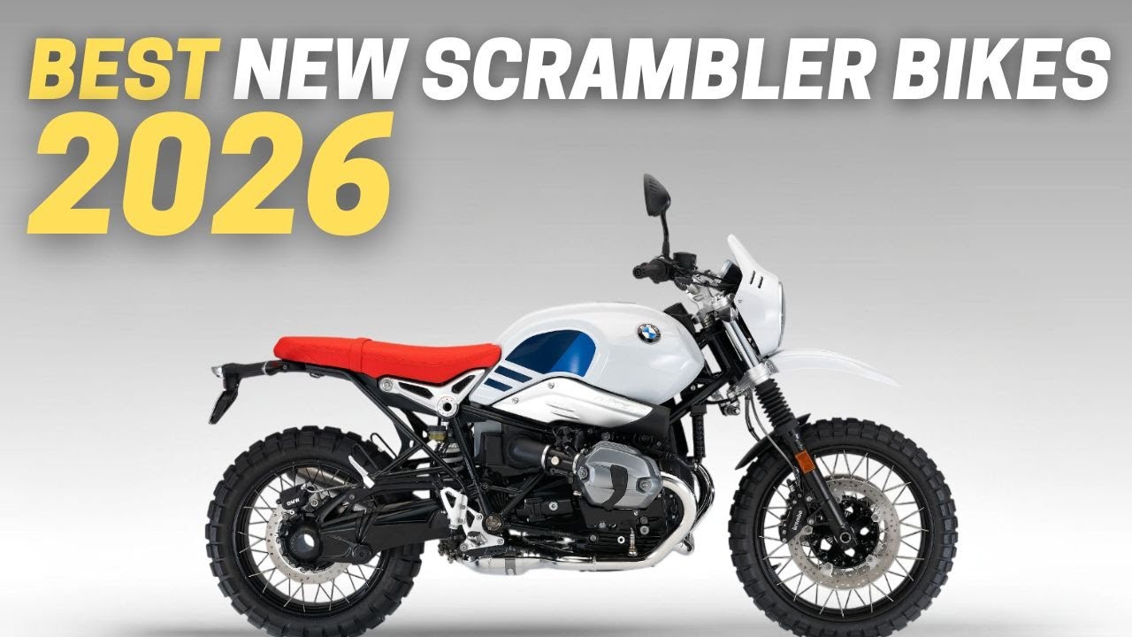 10 лучших новых мотоциклов класса «скрэмблер» 2026 года