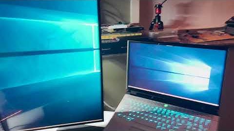 2 8K monitors using 2 EGPUs with alienware 51m r2