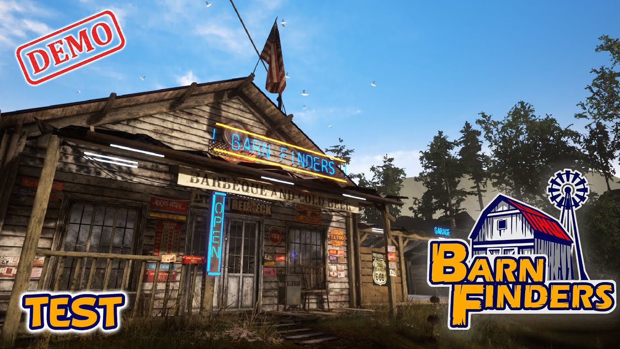 BARN FINDERS Test & Gameplay YouTube