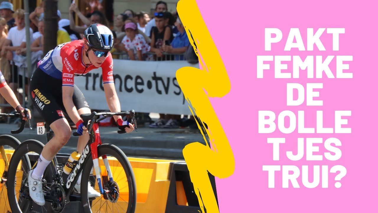 Pakt Femke de eerste bolletjes trui ooit in de Tour the France Femmes