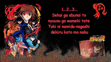 Nanka Shiawase [Karaoke] -  Flame of Recca Opening Theme