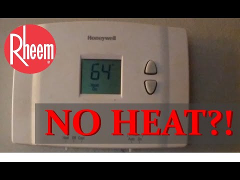 No Heat from Rheem Furnace