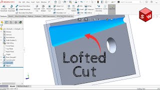 How to Use Lofted Cut in Solidworks