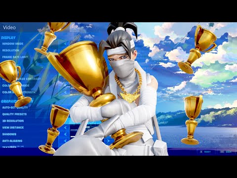 NEW FORTNITE SETTINGS VIDEO UP (COME CHILL AND CHAT) 👍