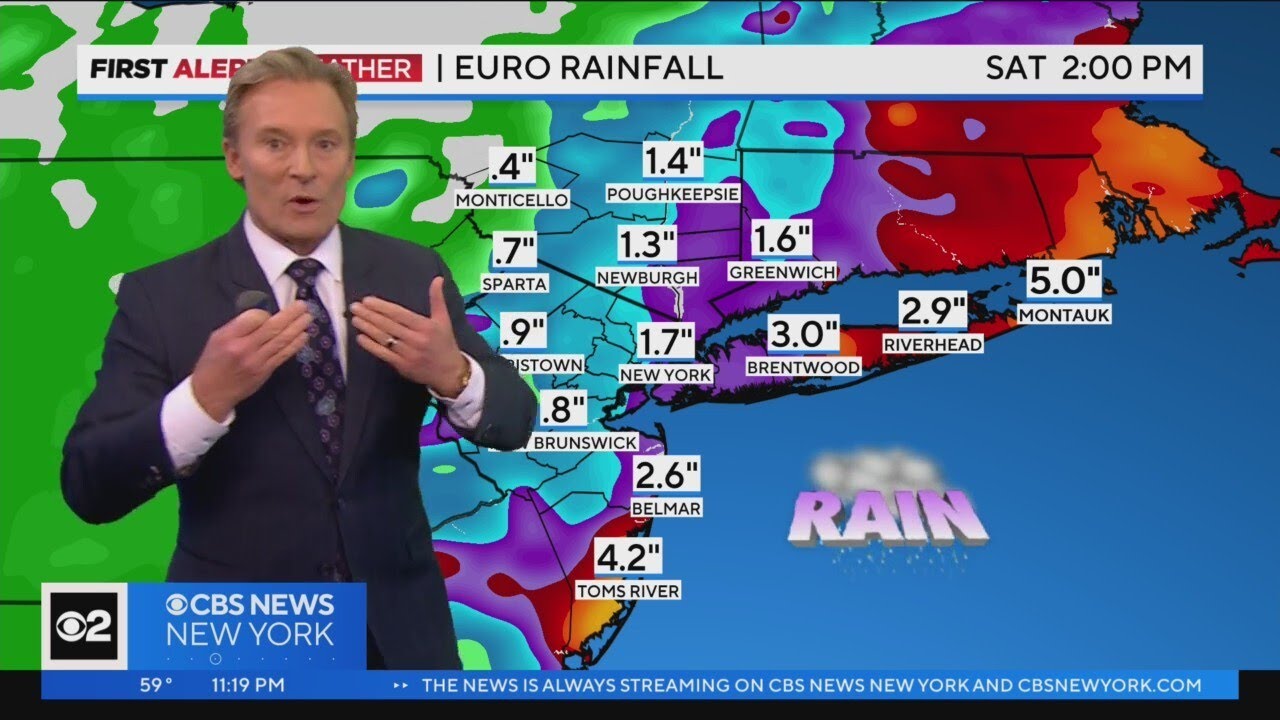 First Alert Weather: Significant rain possible to start the weekend ...