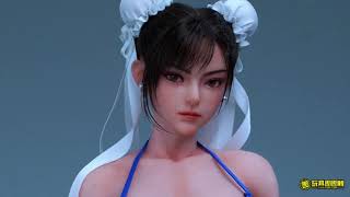 FG Studio FG003 1/3 Size 60cm FG003 Full Silicone Chun Li Street