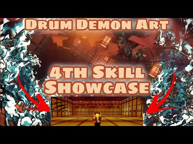 Showcase e combos demon art dos vasos(gyokko).Demon slayer rpg 2 