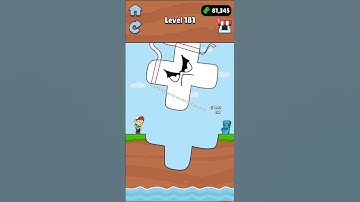 Slice to save level 181#shortfeed #gameplay #viralshort #viralreels