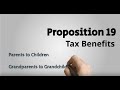 Proposition 19 Property Tax Benefits for Parents and Grandparents