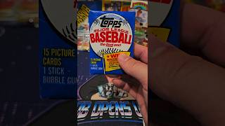1983 Topps Baseball Cards Wax Pack Opening #sportsmemorabilia #baseballcards