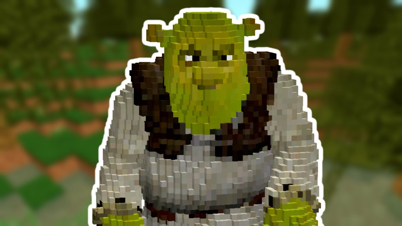 Minecraft, but SHREK is Haunting you... - YouTube