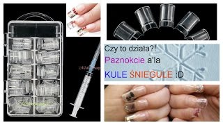 Czy to działa?! - Paznokcie a'la Kule Śniegule/ Aguarium Nails