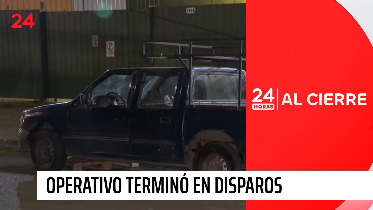 Operativo de la PDI terminó con detenidos y disparos en Pudahuel