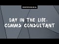 Communications Consultant - Day in the Life