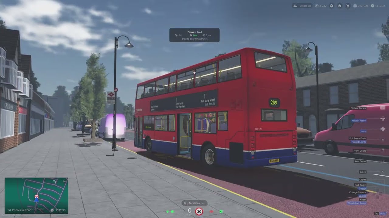 Roblox Croydon Bus Simulator | 289 To Elmers End | Metroline Euro 2 ALX400