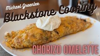 Blackstone Griddle Chorizo Omelette Fired Chorizo Omelettes