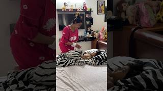 Yuga-வ ready ஆக்குறதுக்குள்ள எனக்கு வேர்த்துருச்சு 😢😴 | Gayathri From Aminjikarai