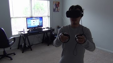 Oculus Rift Sensor Placement Experiment Part 2/2