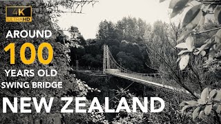 ARAPUNI SWING BRIDGE | 100 years old | NEW ZEALAND | Waikato river | HARPAL SINGH GURON