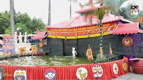 [ Múa rối nước ] Nhũng  pha chọi trâu kịch liệt làm sóng nước cuộn trào