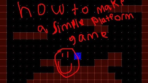 how to make a #platform game (clickteam fusion2.5)