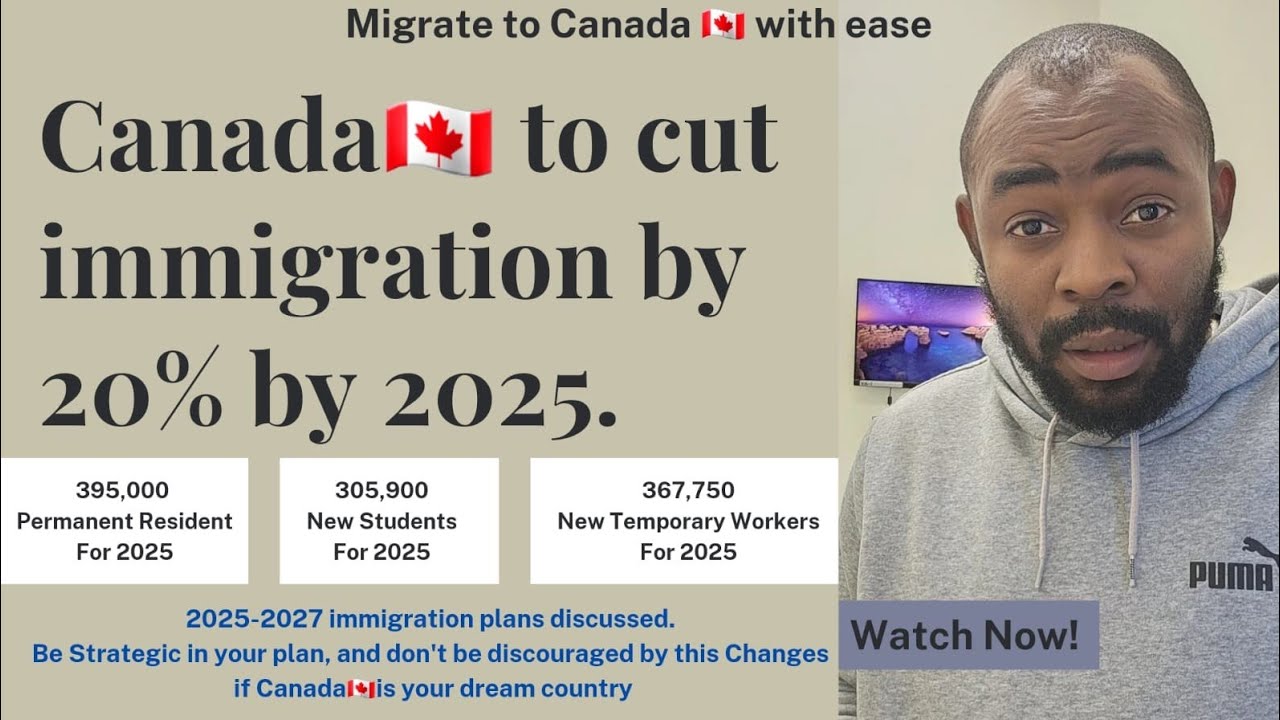 Canada 🇨🇦 Immigration Level Plan for 2025-2027 - YouTube