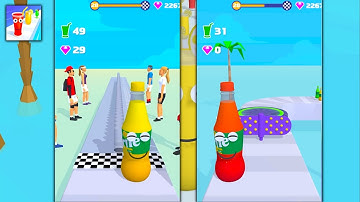 Juice Run Game Gameplay All Levels iOS,Android Mobile Walkthrough Juice Run Game #11