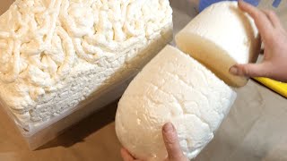 How to Make Dry Craft Floral Foam at Home