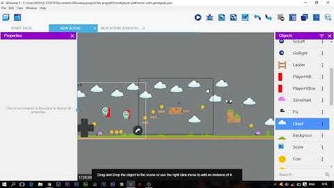 #2 Multiplayer Platformer With gamepads : GDevelop 5