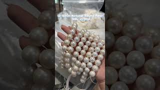 13-15mm Natural Round Pearl Strands Bulk Wholesale | High Luster White Pearls For Jewelry Making