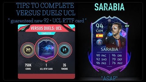 Guaranteed new 92 + UCL RTTF card || Versus duels UCL  || weekly objectives #48 || pacybits 20