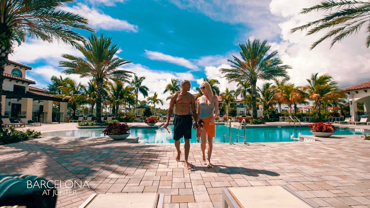 Barcelona Apartments Jupiter, Florida Lifestyle Drone Video [multihousing] YouTube