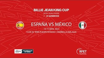 Imagen del video: Rueda de prensa final de España - Sábado 15/4 - Billie Jean King Cup España vs México