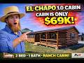 2 bed 1 bath El Chapo 1.0 Modular Cabin Tour, Built by the Amish and shipped nationwide, Prefab Home