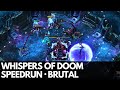 StarCraft 2 WoL - Mission 11 (Whispers of Doom) - Speedrun (Brutal)