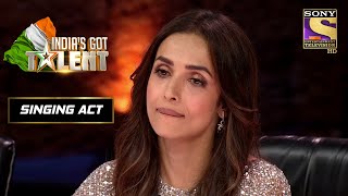 Judges Get Teary Eyed On This Amazing Performance India s Got Talent Season 8 Singing Act