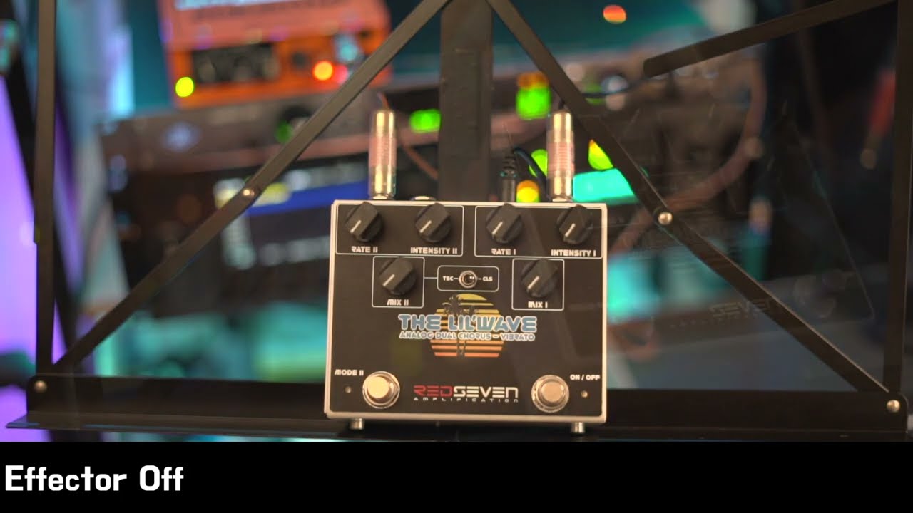 Redseven Amp. LIL'WAVE Analog DUAL Chorus demo
